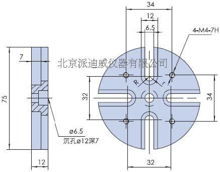 PB22底板 光學(xué)臺移動架 光學(xué)平臺滑動塊 連接板 固定板 固定塊